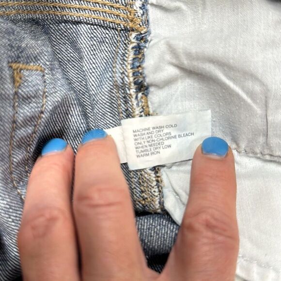 Gap Vintage Denim Cotton Shorts Size 12 - Picture 6 of 6